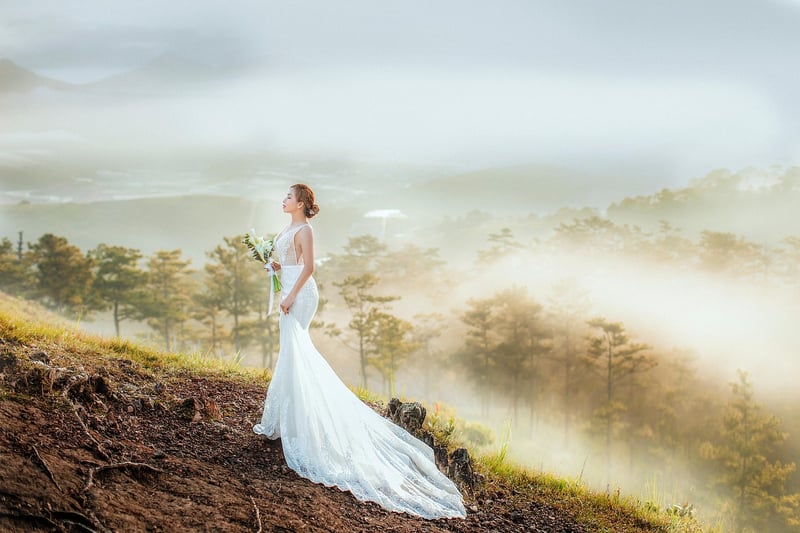 Bridal Gown with Statement Sleeves