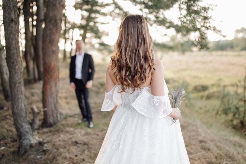 Floral Embellished Bridal Gown
